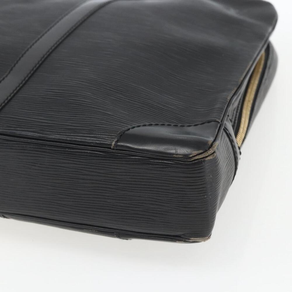 LOUIS VUITTON Epi Porte Documents Voyage Business Bag Black M40321 Auth 162287 - Picture 15 of 16